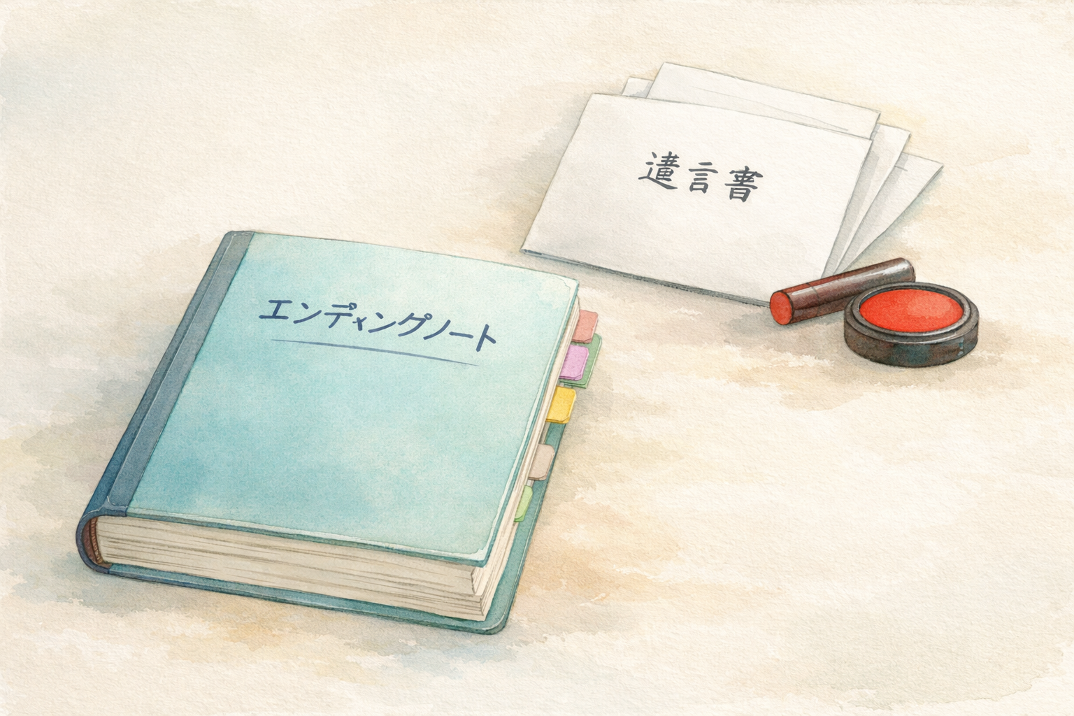 エンディングノートと遺言書の違いは？