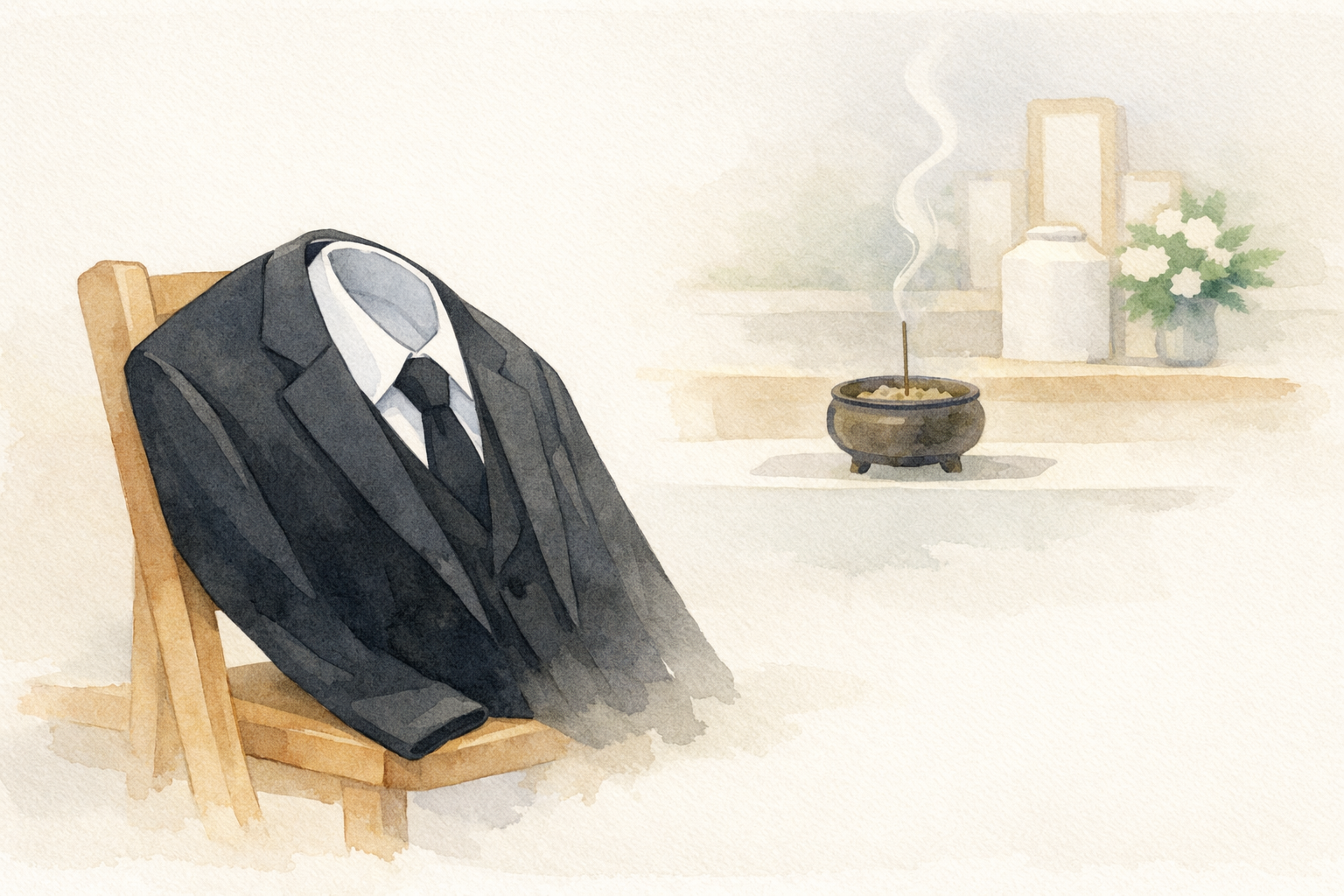 家族葬の後の喪主